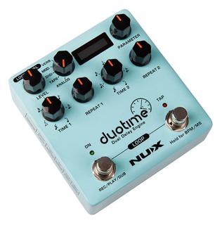 NUX Duo Time Dual Delay Pedal 