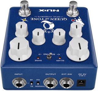 NUX Queen of Tone Dual Overdrive Pedal 