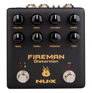 NUX Fireman Dual Distortion Pedal 