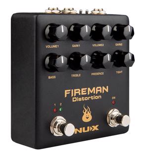 NUX Fireman Dual Distortion Pedal 