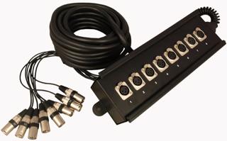 8 INPUTS STAGE BOX SNAKE (INPUTS ONL 