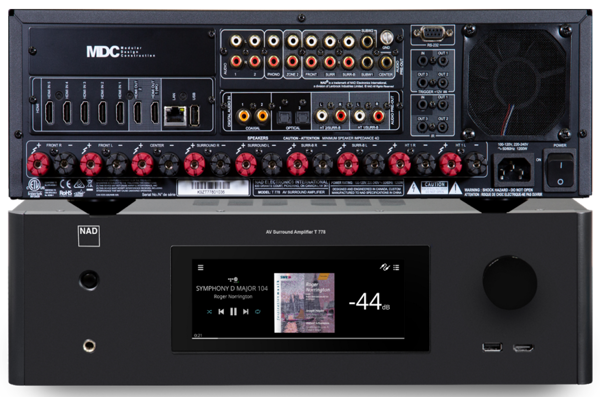 NAD T778 AV Surround Receiver 9x80w/9x16 