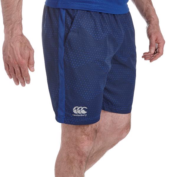 Canterbury Graphic Gym Shorts BLUE 