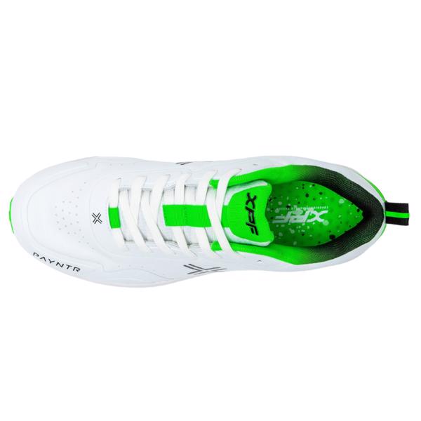 Payntr XPF-22 Spike Cricket Shoe WHITE/G 