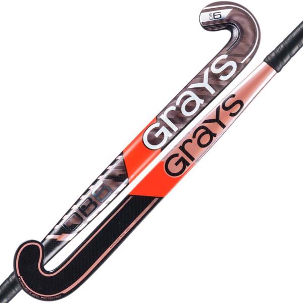 Grays DYNABOW 6 Hockey Stick BLACK/PINK 