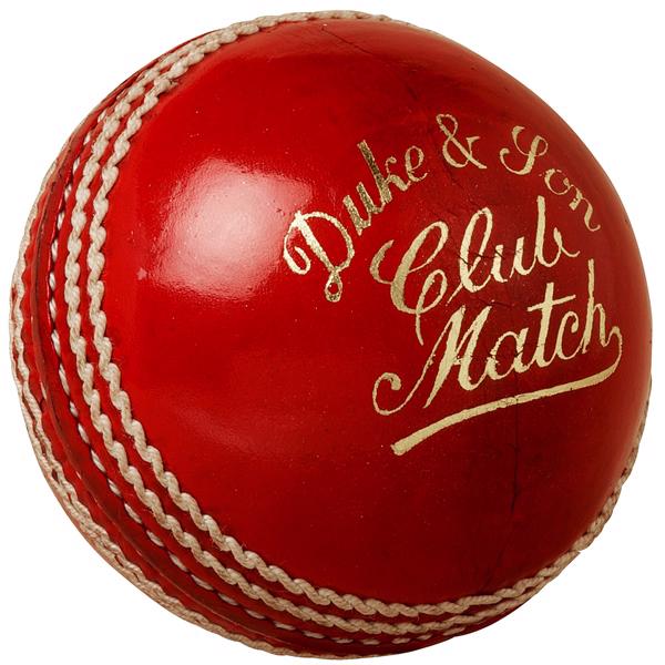 Dukes CM BCF Cricket Ball RED MENS,% 