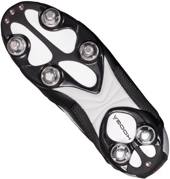 Kooga Harrier LOW SOFT TOE Rugby Boot BLACK JUNIOR CLEARANCE RUGBY BOOTS