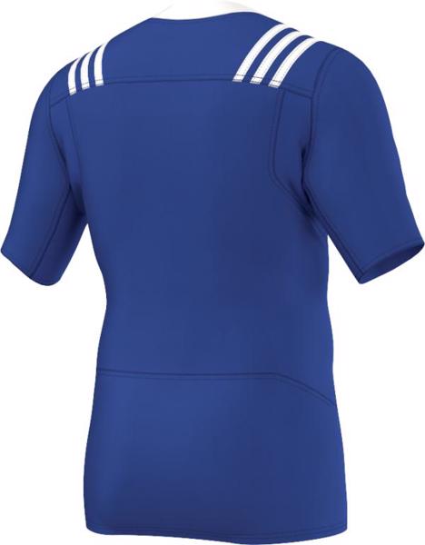 adidas 3 Stripes Fitted Rugby Jersey R 