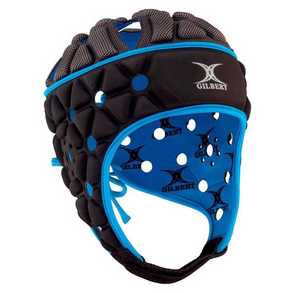 Gilbert Air Rugby Headguard BLACK/BLUE JUNIOR RUGBY HEADGUARDS