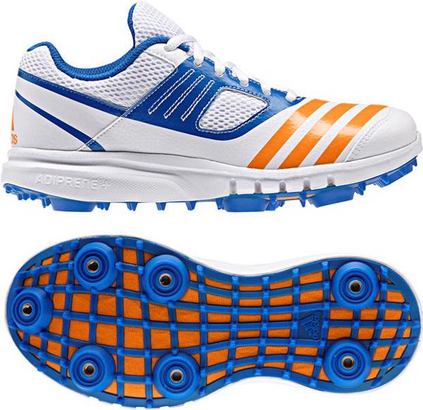 Adidas Howzatt J Spike Cricket Shoe JUNIOR - CLEARANCE CRICKET SHOES