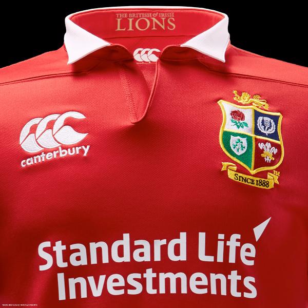 Canterbury Lions Vaposhield PRO Rugby Jersey RED - BRITISH IRISH LIONS