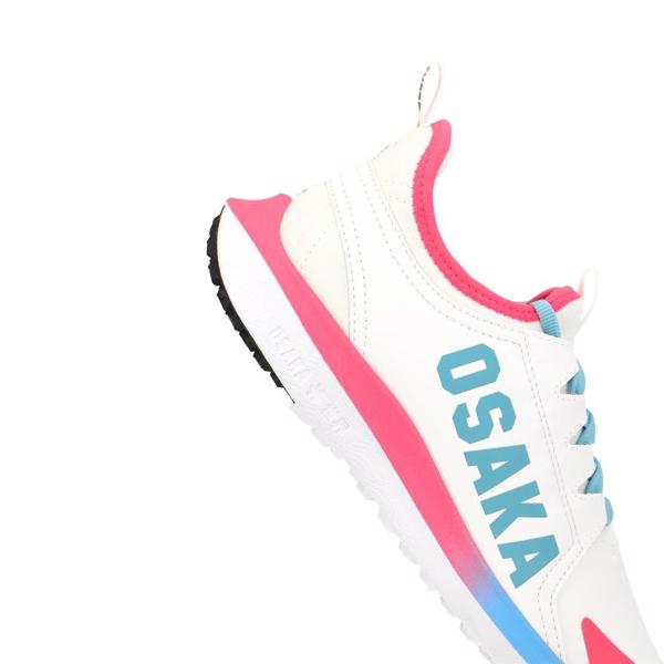 Osaka FURO PLAY Hockey Shoes WHITE/RASPB 