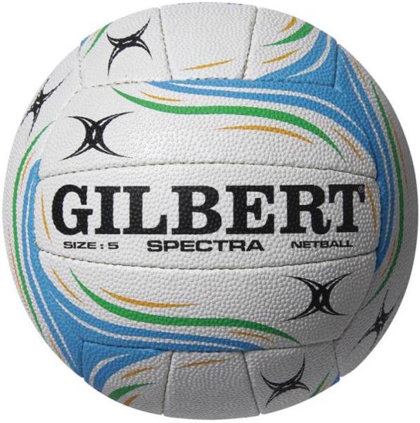 Gilbert SPECTRA Netball, WHITE/BLUE 