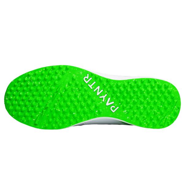 Payntr V Pimple Cricket Shoes WHITE/GREE 