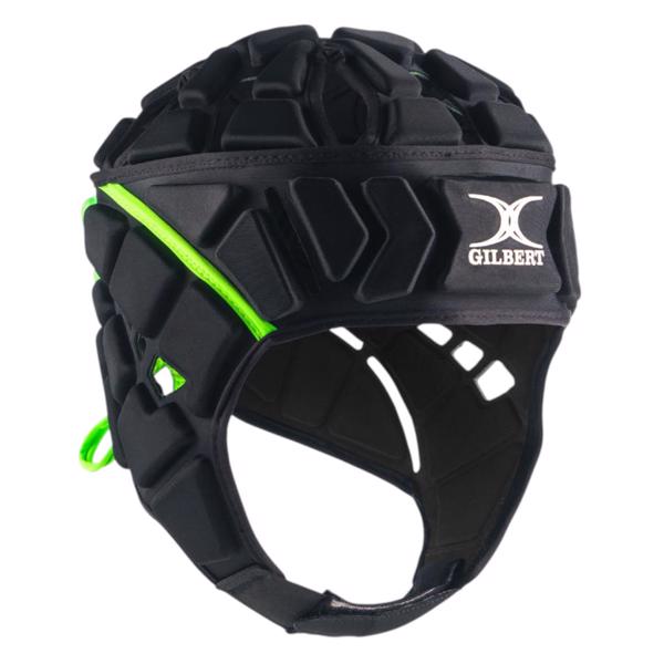 Gilbert Fusion 3-32 Rugby Headguard BLAC 