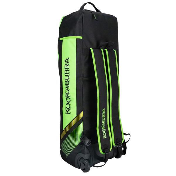 Kookaburra WD5000 Wheelie Duffle BLACK/GRE 