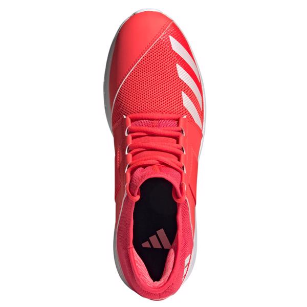 adidas Howzat Spike Cricket Shoe RED/WHI 