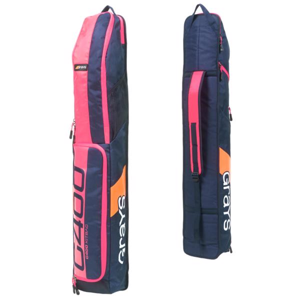 Grays G400 Hockey Kitbag NAVY/PINK 