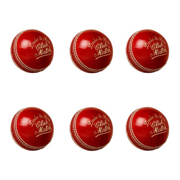 Dukes CM BCF Cricket Ball RED JUNIOR%2 