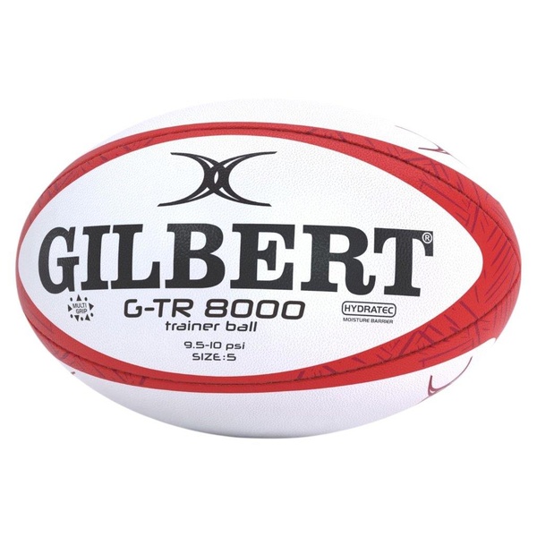 Gilbert G-TR8000 Training Rugby Ball RED 