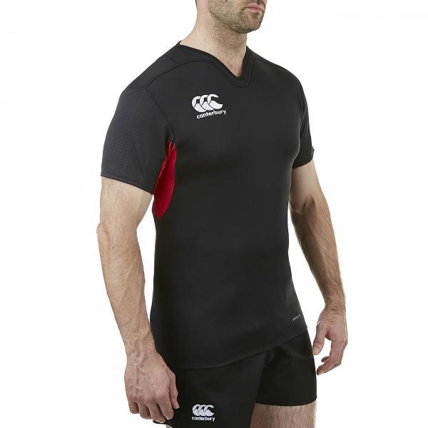 Canterbury Challenge Rugby Jersey BLACK/RE 