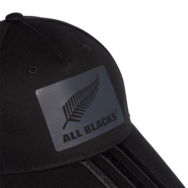 Adidas All Blacks 3 Stripe Cap Black Rugby Clothing