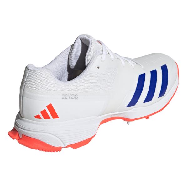 adidas 22YDS Spike Cricket Shoe RED/BLUE 