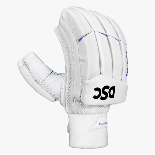 DSC Blu Junior Batting Gloves XS JUNIO 