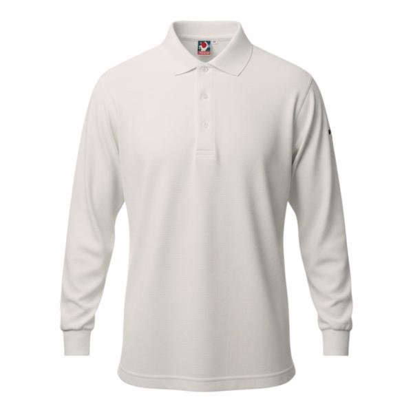 Dukes Pique Long Sleeve Cricket Shirt  