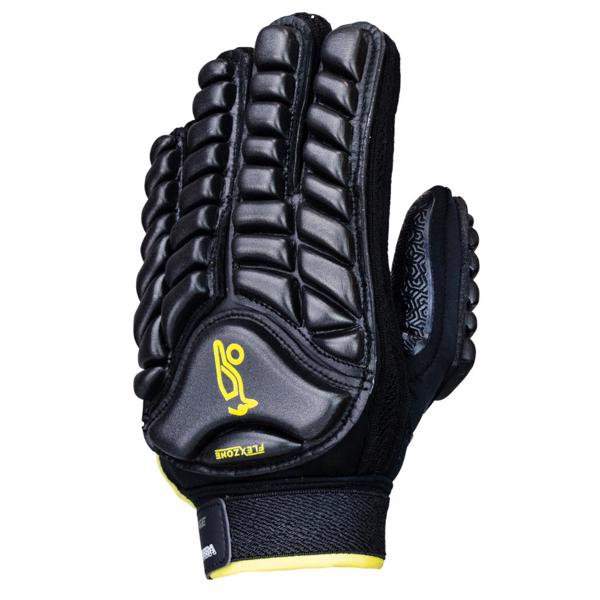 Kookaburra SIEGE Hockey Glove BLACK/YELLOW 