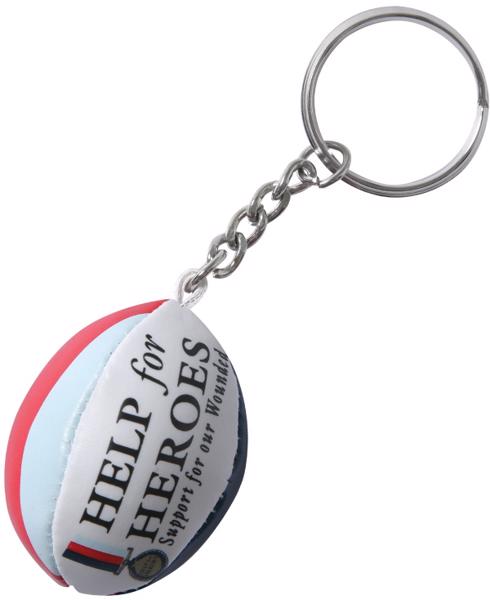 Gilbert Help For Heroes Rugby Ball Key 