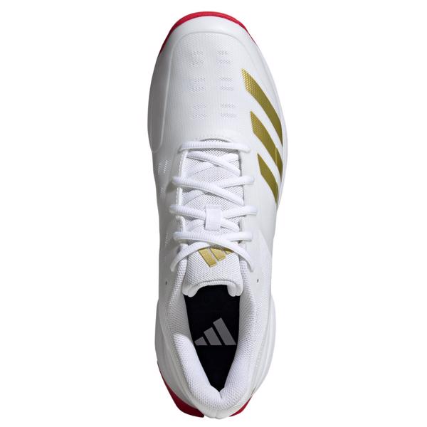 adidas 22YDS Spike Cricket Shoe RED/GOLD 