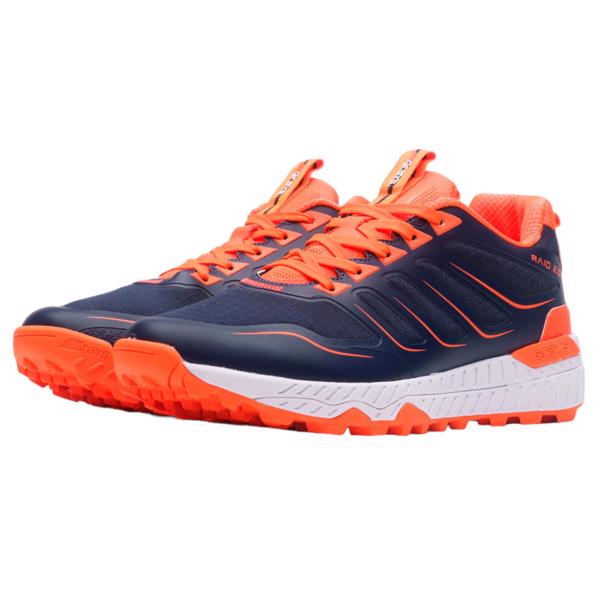 Grays RAID 2.0 Hockey Shoes NAVY/ORANGE 