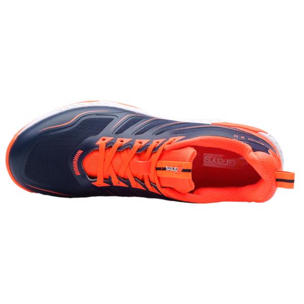 Grays RAID 2.0 Hockey Shoes NAVY/ORANGE 