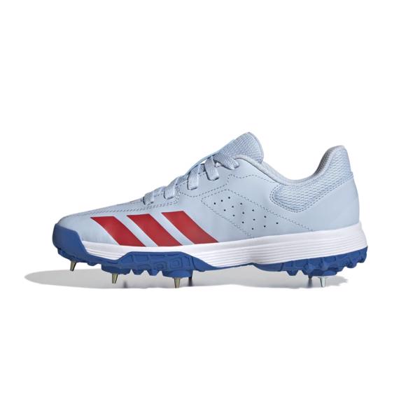 adidas HOWZAT Spike Cricket Shoe BLUE/RE 
