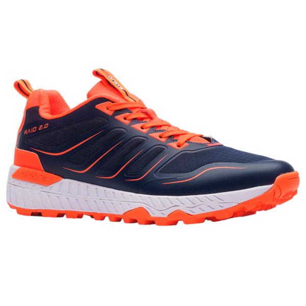 Grays RAID 2.0 Hockey Shoes NAVY/ORANGE 