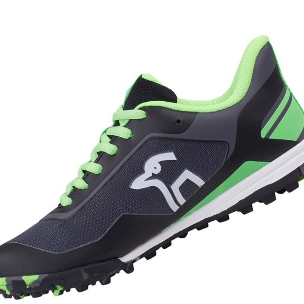 Kookaburra ORBIT Hockey Shoes BLACK/LIME%2 