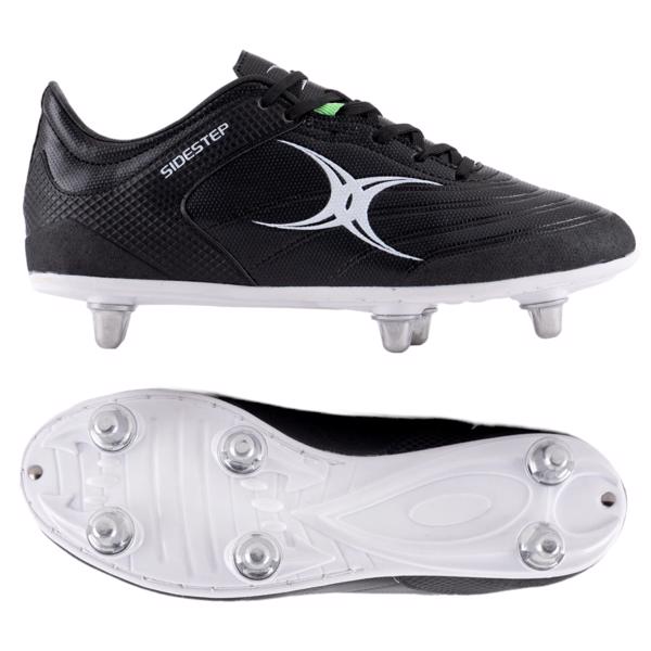 Gilbert Sidestep X15 Rugby Boots BLACK%2 