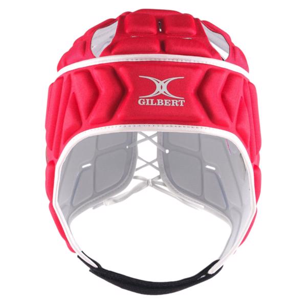 Gilbert Vapour 5-25 Rugby Headguard RED 