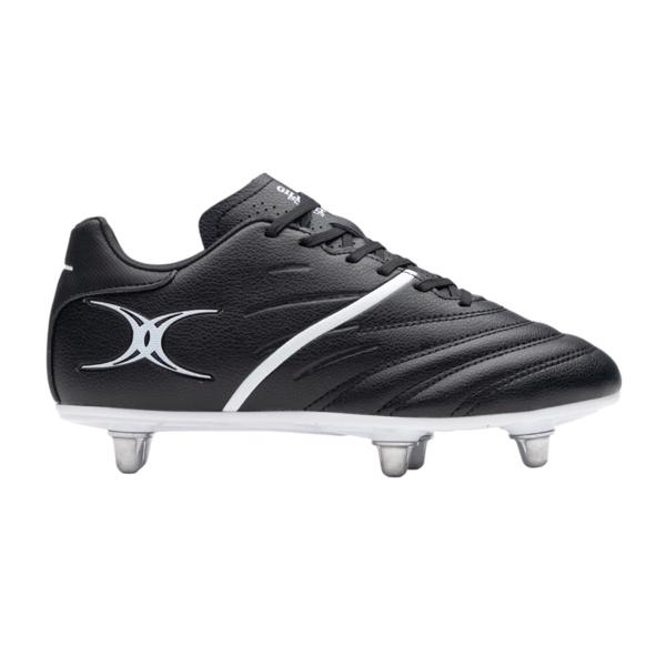 Gilbert SIDESTEP X20 Rugby Boots BLACK/W 