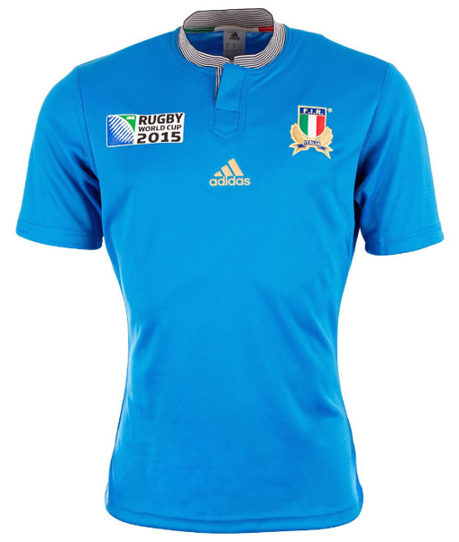 adidas Italy RWC 2015 Home Rugby Jerse 