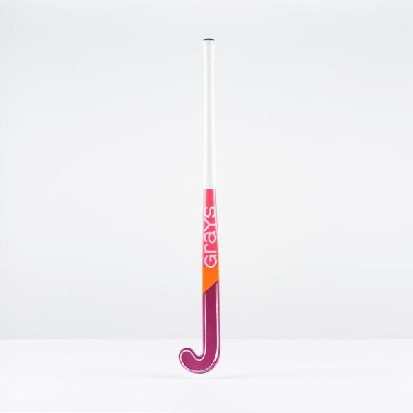 Grays GT4 Hockey Stick HOT RED JUNIOR 