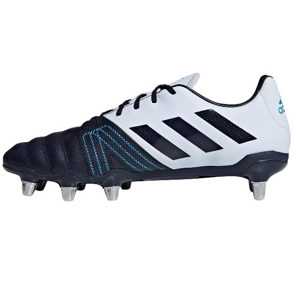 adidas KAKARI ELITE SG Rugby Boots WHITE/BLACK - RUGBY BOOTS