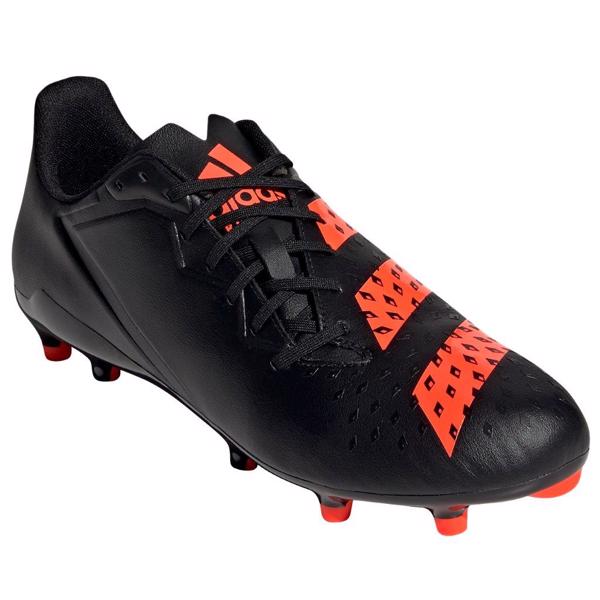 adidas MALICE FG Rugby Boots BLACK/RED 