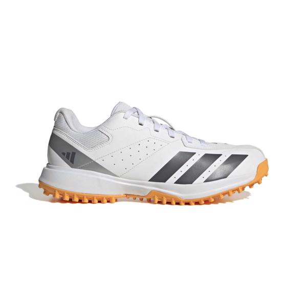 adidas HOWZAT Spikeless Cricket Shoe WHI 