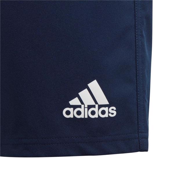 adidas 3 Stripe Rugby Shorts JUNIOR NAVY/WHITE - RUGBY CLOTHING