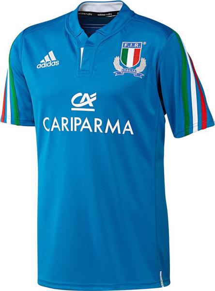 adidas Italy Home Rugby Jersey 