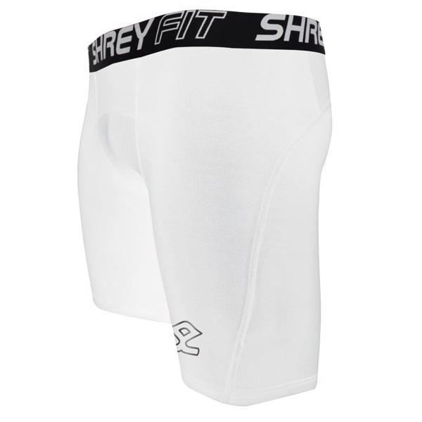 Shrey Intense Baselayer Shorts WHITE 