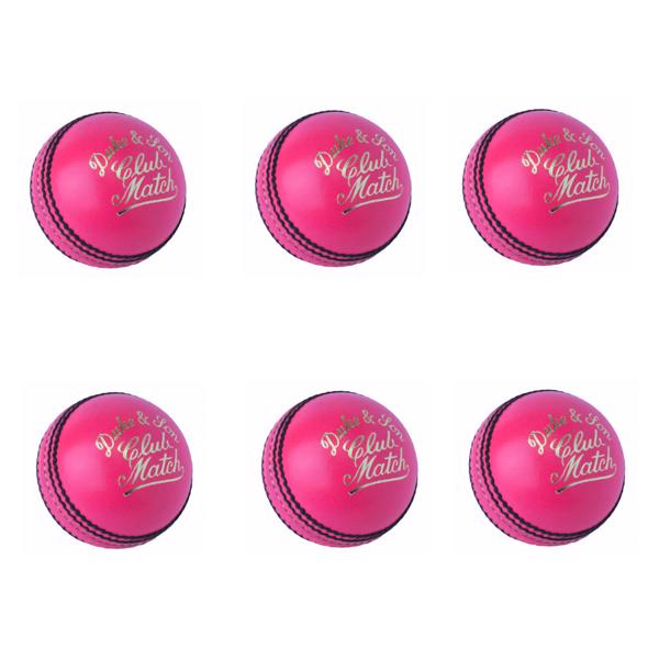 Dukes CM BCF Cricket Ball PINK MENS, 