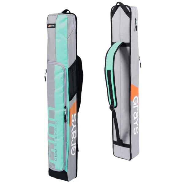 Grays G100 Hockey Stick Bag GREY/AQUA 